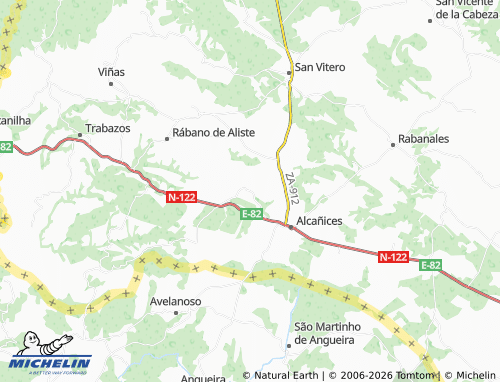 MICHELIN Alcorcillo map - ViaMichelin
