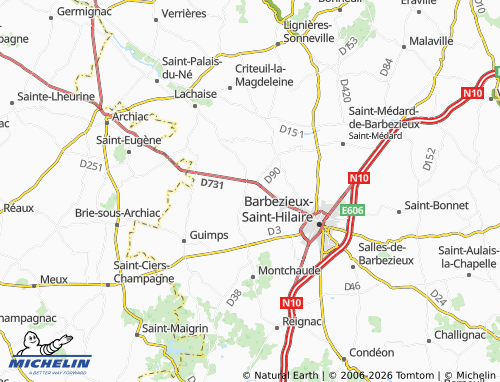 Mapa MICHELIN Barret - ViaMichelin