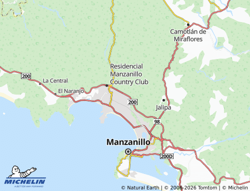 MICHELIN Cantalegre map - ViaMichelin