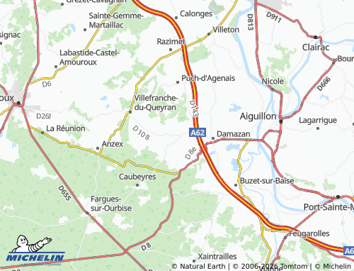 MICHELIN Saint-Léon map - ViaMichelin