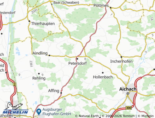 Mappa MICHELIN Petersdorf - ViaMichelin