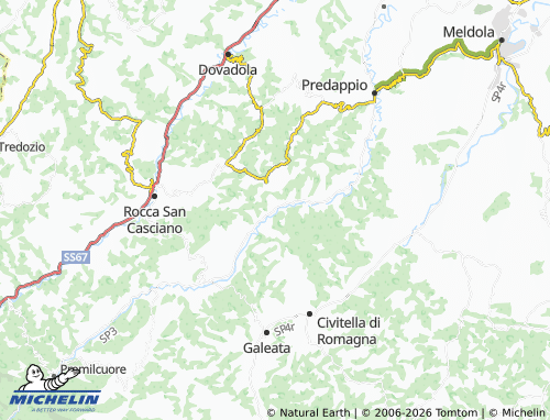 MICHELIN Santa Marina map - ViaMichelin