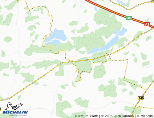 Mappa MICHELIN Paupys - ViaMichelin