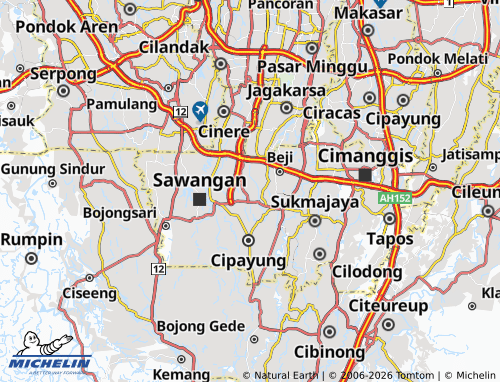 MICHELIN-Landkarte Mampang - ViaMichelin