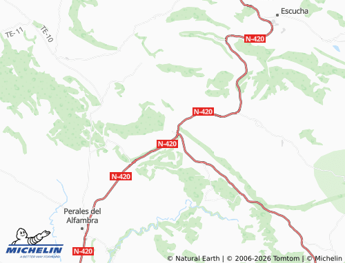 Mappa MICHELIN Cañada Vellida - ViaMichelin