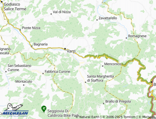 MICHELIN San Martino map - ViaMichelin