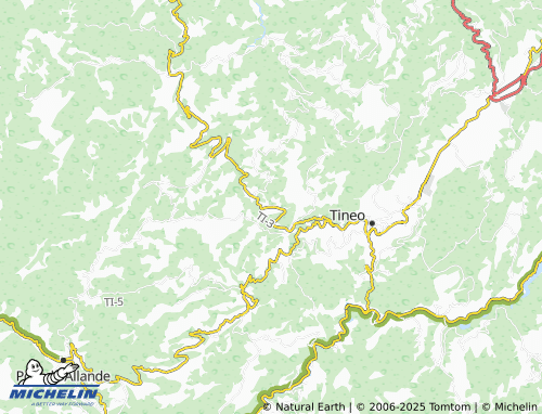 MICHELIN Obona map - ViaMichelin
