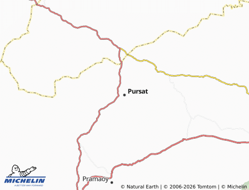 Mapa MICHELIN Pursat - ViaMichelin