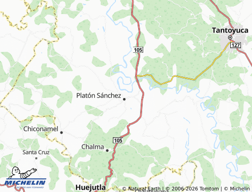 Mappa MICHELIN Benito Juárez - ViaMichelin