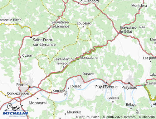 Mappa MICHELIN Montcabrier - ViaMichelin