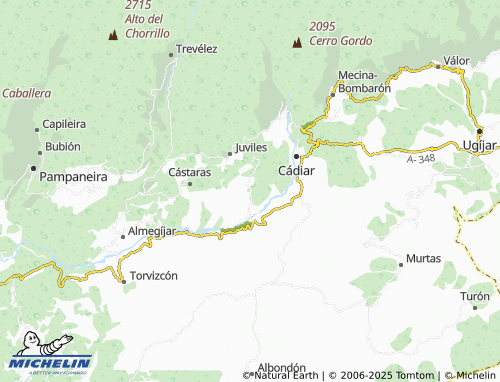 MICHELIN Lobras map - ViaMichelin