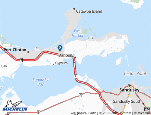 MICHELIN Danbury map - ViaMichelin