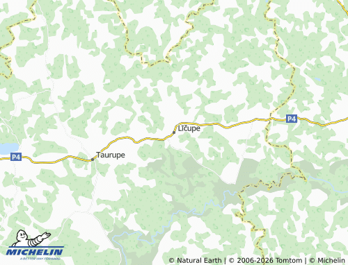 MICHELIN Līčupe map - ViaMichelin
