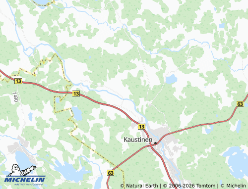 Carte MICHELIN Känsälä - ViaMichelin