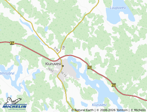 MICHELIN Rantakylä map - ViaMichelin