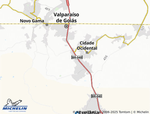 MICHELIN Vila Isabel map - ViaMichelin