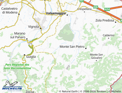 MICHELIN-Landkarte Castelletto - ViaMichelin