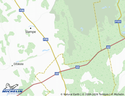 Mapa MICHELIN Ķunduri - ViaMichelin