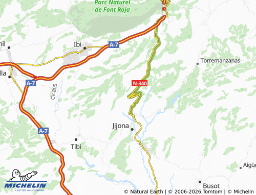 Mappa MICHELIN Els Almeraders - ViaMichelin