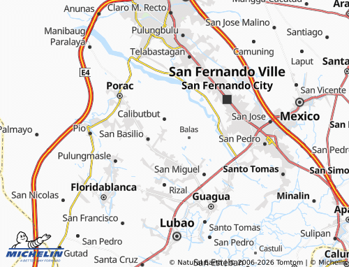 MICHELIN San Isidro map - ViaMichelin