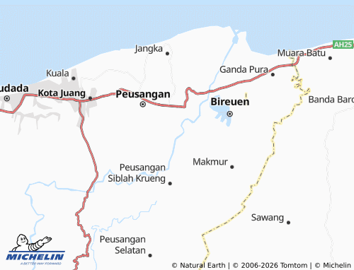 Mappa MICHELIN Krueng Beukah - ViaMichelin