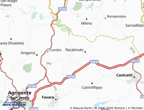 MICHELIN Grotte map - ViaMichelin