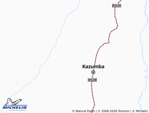 MICHELIN-Landkarte Kayembe-Kabinda - ViaMichelin