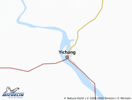 MICHELIN Gezhouba map - ViaMichelin