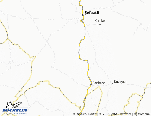 Kaart MICHELIN Çaydoğan - ViaMichelin