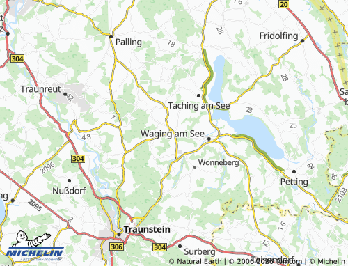 MICHELIN Otting map - ViaMichelin