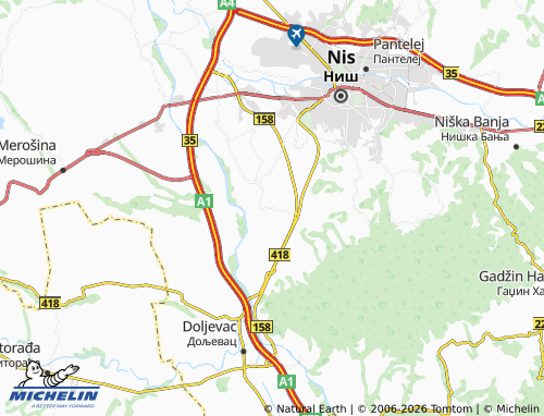 Mapa MICHELIN Belotinac - ViaMichelin