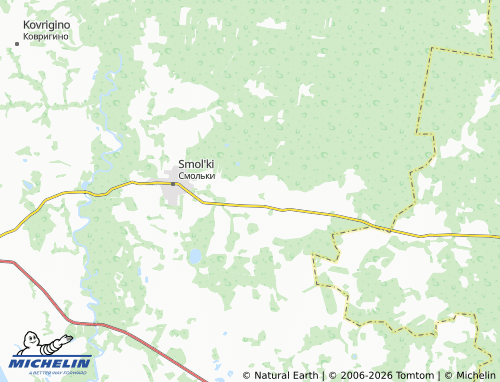 MICHELIN-Landkarte Kiprevo - ViaMichelin