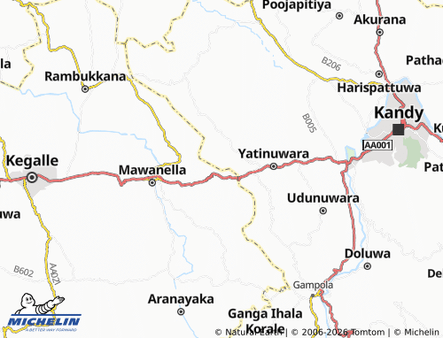 MICHELIN Weralugolla map - ViaMichelin
