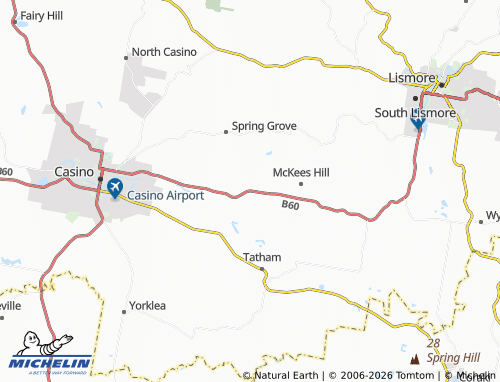 MICHELIN Clovass map - ViaMichelin