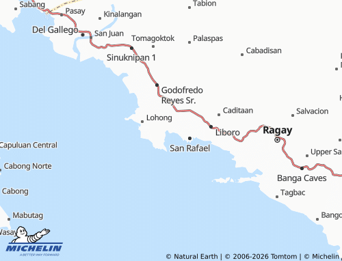 Mappa MICHELIN Upper Omon - ViaMichelin