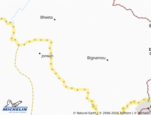 Mapa MICHELIN Galagbaye - ViaMichelin