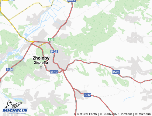 MICHELIN-Landkarte Zeblozy - ViaMichelin