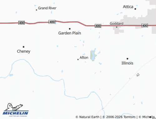 Mappa MICHELIN Afton - ViaMichelin