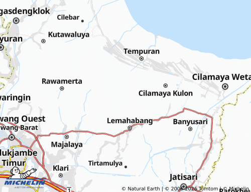 Mapa MICHELIN Pulosari - ViaMichelin