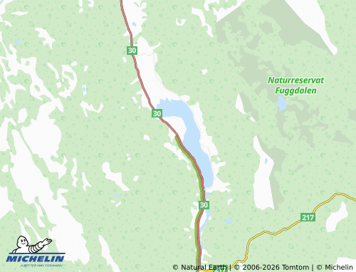Kaart MICHELIN Otnes - ViaMichelin