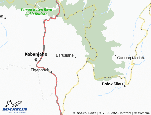Mapa MICHELIN Barusjahe - ViaMichelin