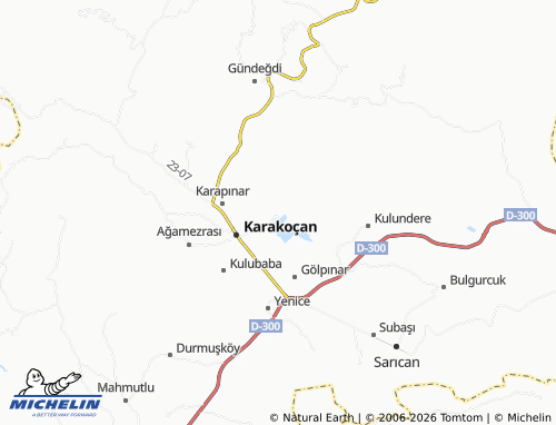 MICHELIN Kalecik map - ViaMichelin