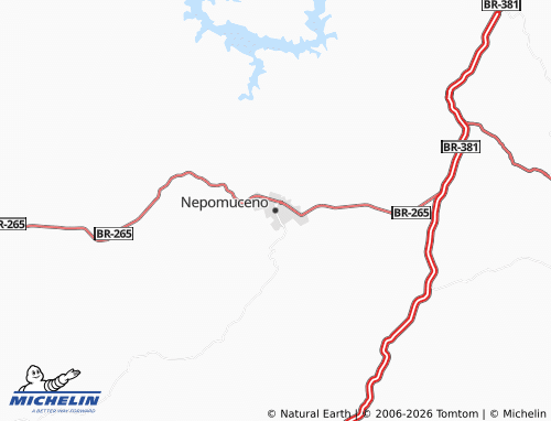 Mapa MICHELIN Nepomuceno - ViaMichelin