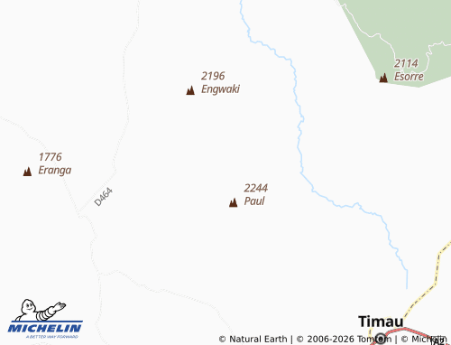 MICHELIN Lol Daika map - ViaMichelin