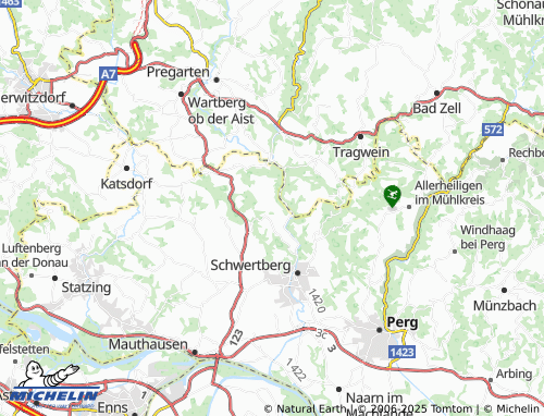 Carte MICHELIN Hartl - ViaMichelin