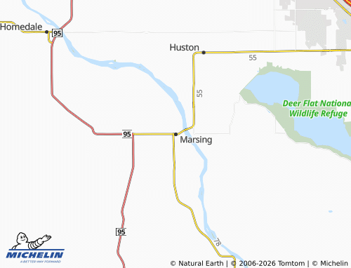 Mappa MICHELIN Marsing - ViaMichelin