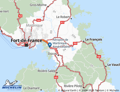 Carte MICHELIN Bois Rouge - ViaMichelin
