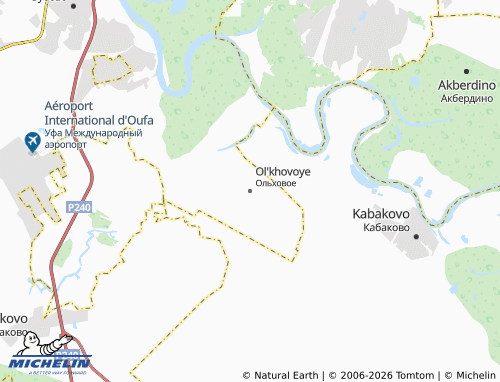 MICHELIN Ol'khovoye map - ViaMichelin