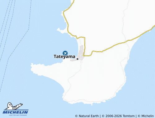 Mappa MICHELIN Tateyama - ViaMichelin