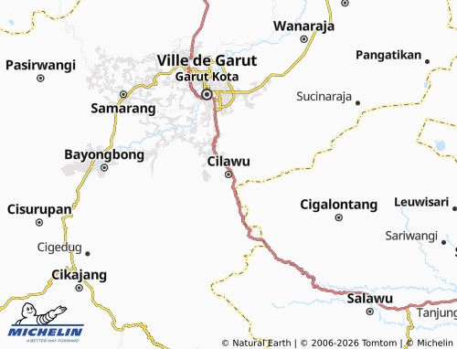 Carte MICHELIN Cilawu - ViaMichelin